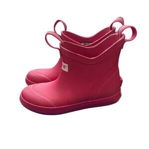 xtratuf big kids ankle deck boot hot pink toddler size 11